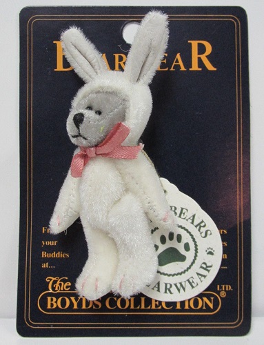 599919 Boyds Bearwear \"Hopley F. Wuzzie\"<br>Bunny Rabbit Bear Pin<br>(Click Picture-FULL DEATILS)